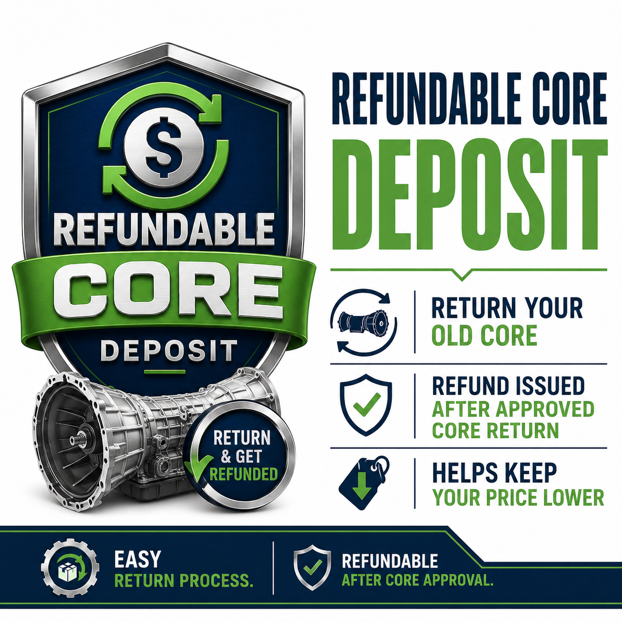 Refundable Core Deposit